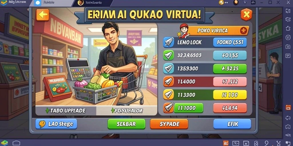 Tampilan antarmuka utama 333V yang menarik.