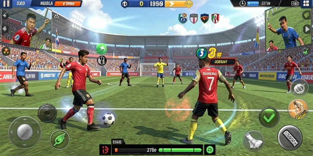 Tampilan antarmuka utama permainan 8ZK.