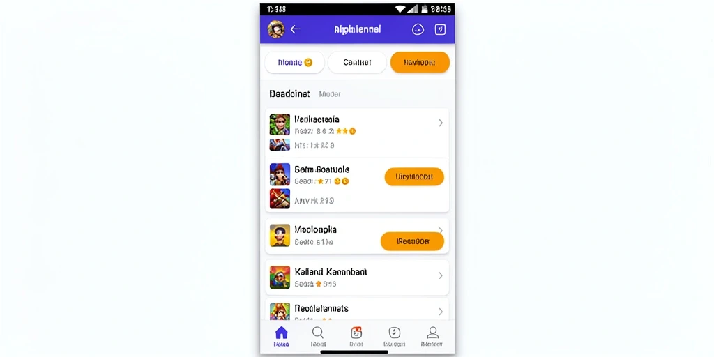 Tampilan utama aplikasi 98TOTO yang menarik dan user-friendly.