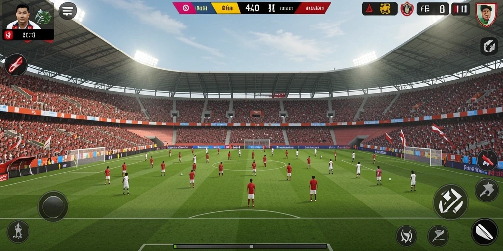 Tampilan awal game yang memukau.
