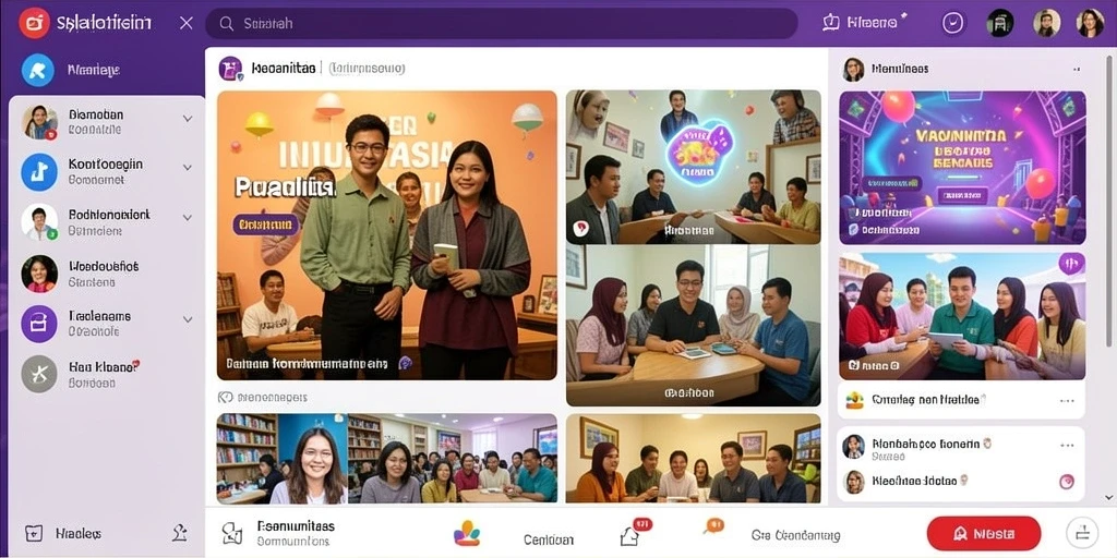 Tampilan antarmuka yang menarik dan mudah dinavigasi.