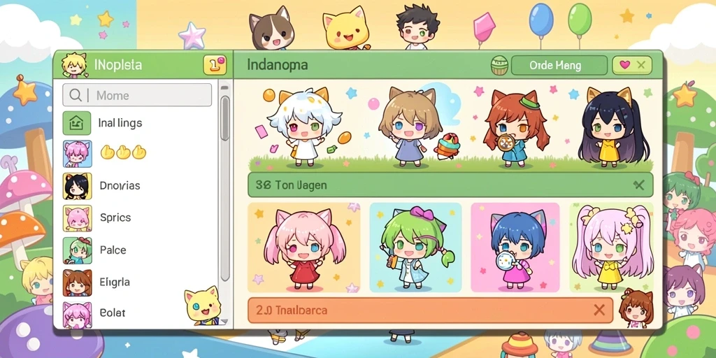 Tampilan utama dengan desain yang menarik.