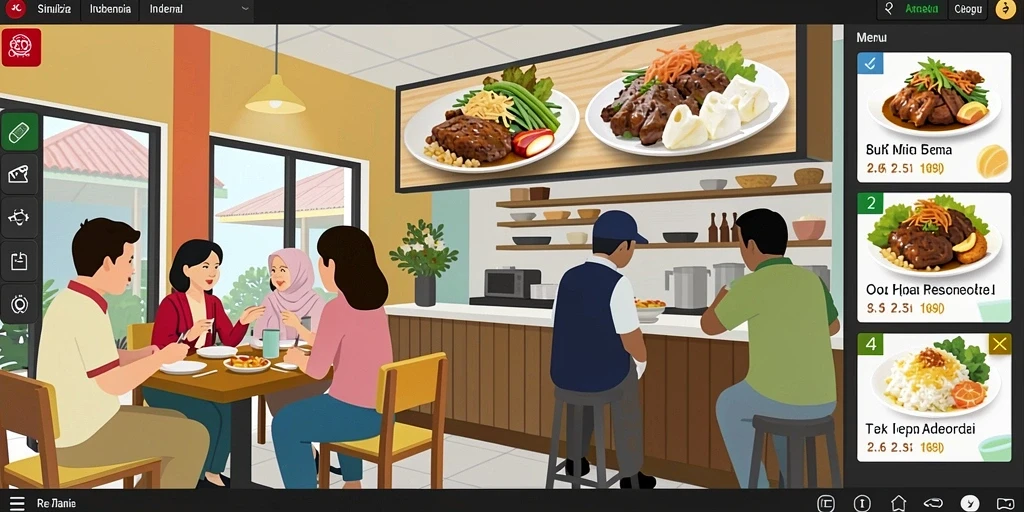 Tampilan antarmuka yang user-friendly dan menarik.