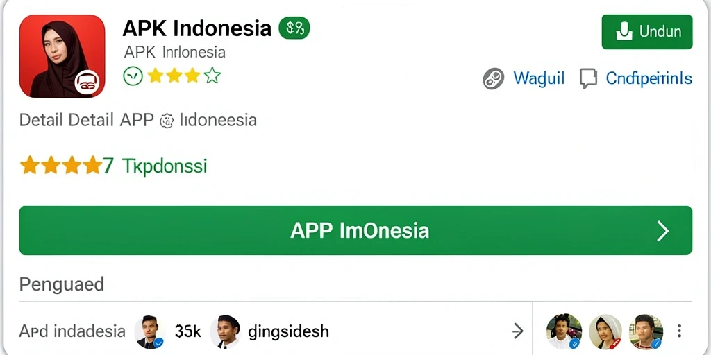 Tampilan antarmuka yang sederhana dan menarik.