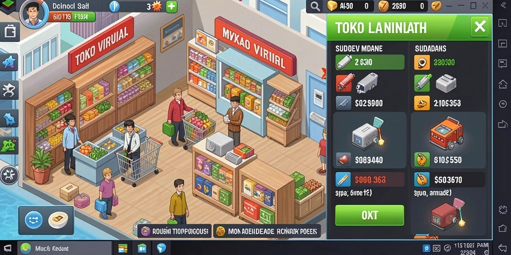 Tampilan antarmuka yang menarik dan user-friendly.