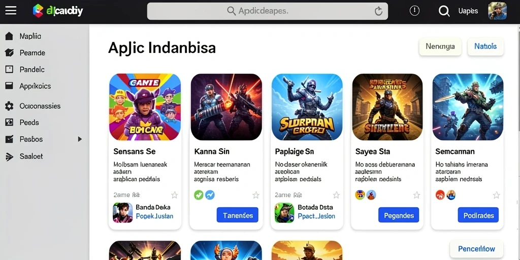 Tampilan antarmuka yang intuitif dan menarik.