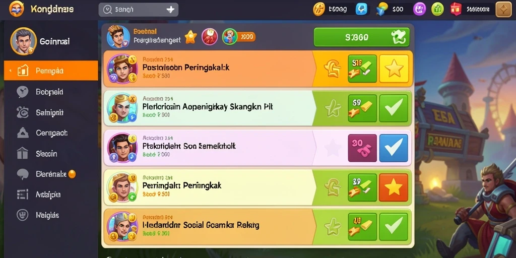 Tampilan antarmuka yang user-friendly dan menarik.