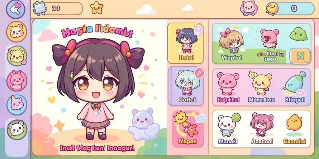 Screenshot menunjukkan interaksi seru dalam mode multiplayer.
