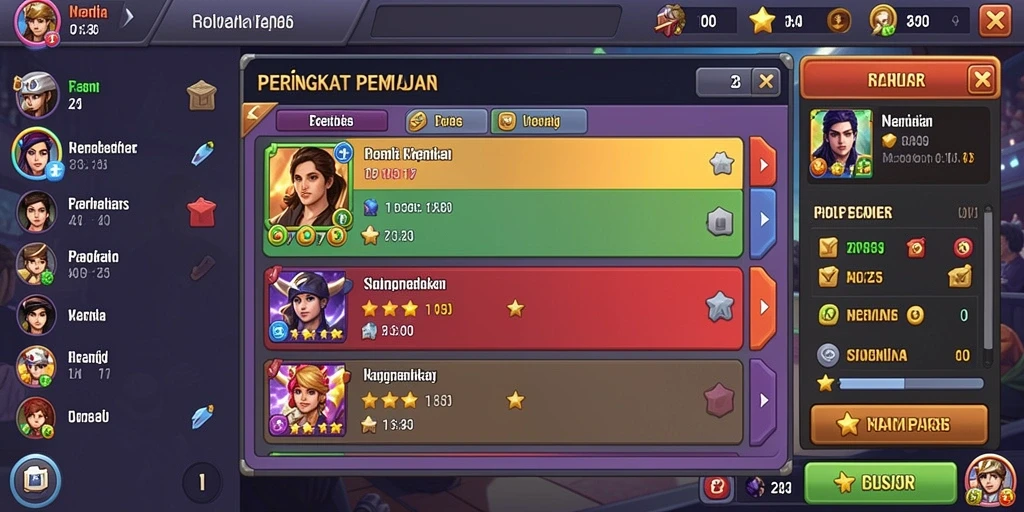 Tampilan antarmuka yang ramah pengguna.