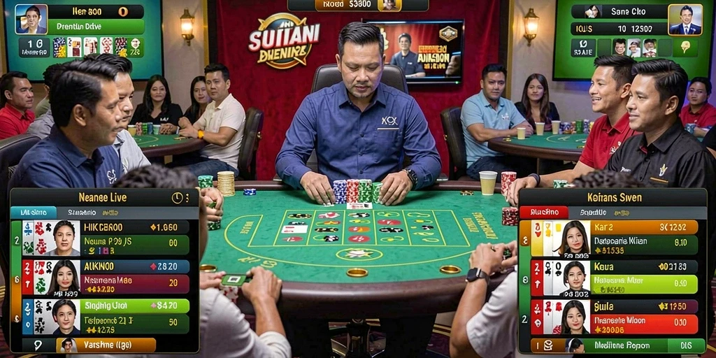 Tangkapan layar menunjukkan karakter utama dalam pertarungan epik.