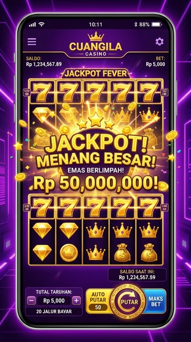 Cuplikan layar menu unduhan cuangila untuk perangkat Android